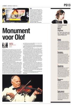Het Parool - DOCU Muziekproductie