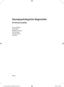 Inkijkexemplaar - Boom Psychologie