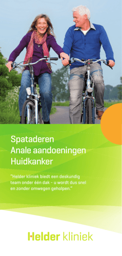 Helder kliniek - Praktijkfolders