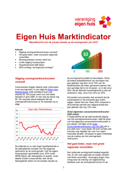 Eigen Huis Marktindicator