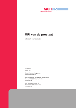 MRI van de prostaat - Medisch Centrum Haaglanden