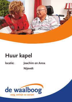 Huur kapel - Waalboog