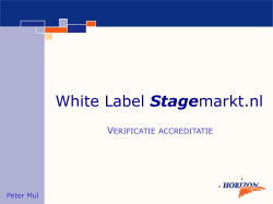 White Label Stagemarkt.nl - saMBO-ICT