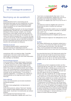 Routebeschrijving