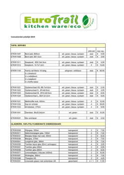 Download hier de prijslijst!