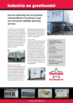 Download brochure Industrie en groothandel