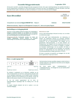 Essentiële beleggersinformatie
