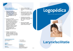 Larynxfacilitatie