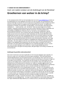Groeikernen van weleer in de krimp?