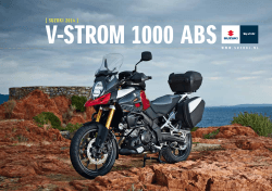Brochure V-Strom 1000 ABS