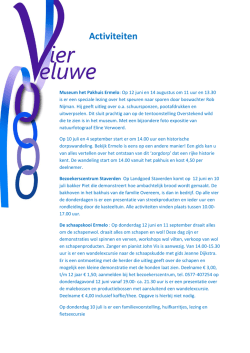 Download programma Vier Veluwe
