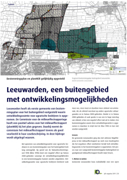 Leeuwarden, een buitengebied met