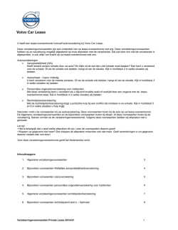Download hier de verzekeringsvoorwaarden voor