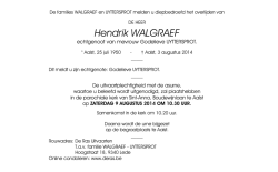 Hendrik WALGRAEF - Sint-Anna