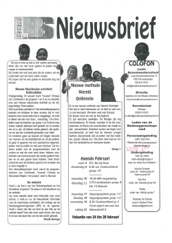 Januari 2014 - Louis Bouwmeesterschool