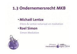 1.3 Ondernemersrecht MKB