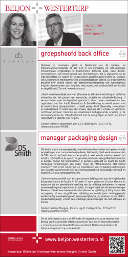 Telegraaf 8-11-2014 - Beljon + Westerterp