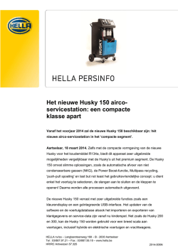 Het nieuwe Husky 150 airco