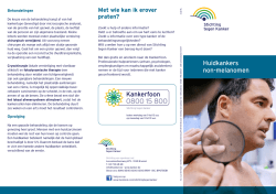 Huidkankers non-melanomen