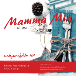 eindejaarfolder mamma mia november 2014.indd
