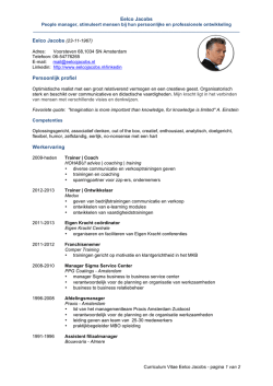 Eelco Jacobs Eelco Jacobs (23-11