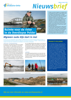 nieuwsbrief - Waterschap Brabantse Delta