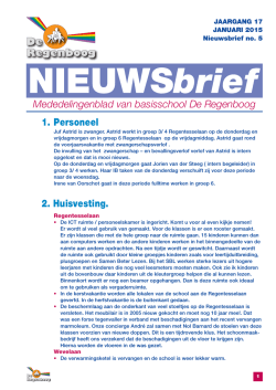 januari 2015 - De Regenboog