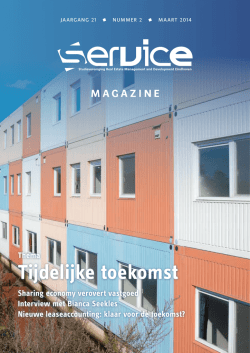 Het komt goed met vastgoed (Service Magazine 21.2)