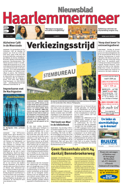 Nieuwsblad Haarlemmermeer 2014-01-23 5MB