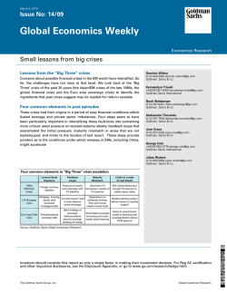 Global Economics Weekly
