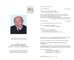 Jos LEENAERTS - Huis Jannes
