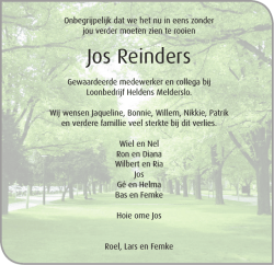 Jos Reinders - Loonbedrijf Heldens