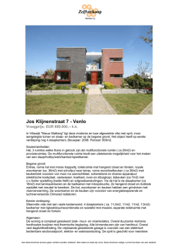 Jos Klijnenstraat 7 - Venlo