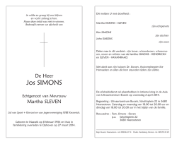 Jos SIMONS