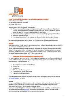 Download - Belangenvereniging Longfibrosepati&euml;nten Nederland