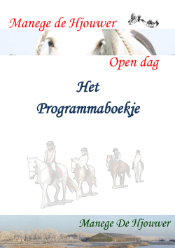 programma open dag 2014