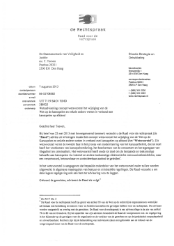 "advies Raad voor de Rechtspraak" PDF document