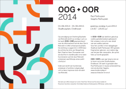 OOG + OOR 2014 - MAD emergent art center