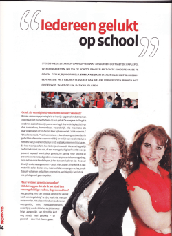 EEN MISSIE: HET GEDACHTENGOED VAN