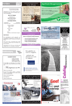 Boxmeers Weekblad - 11 november 2014 pagina 6