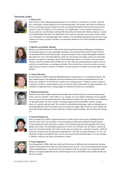 Ontwerpkandidatenlijst GR2014.indd