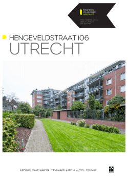 Download brochure - Rosenberg Van Leusden Makelaars