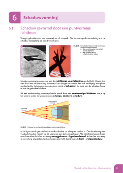 Schaduwvorming