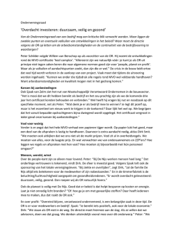 Ondernemingsraad Personeelszaken