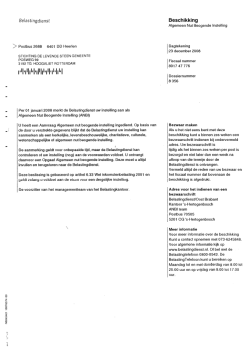 Belastingdienst - Levende Steen Ministries