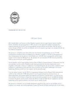 Download the press release in Dutch