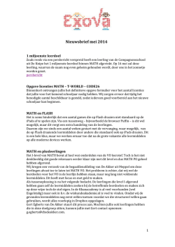 Download de nieuwsbrief