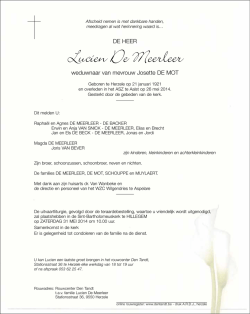 Lucien De Meerleer