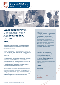 flyer - Governance University
