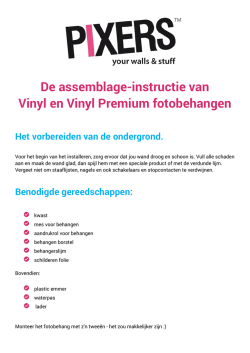 Instructies - Pixers.nl